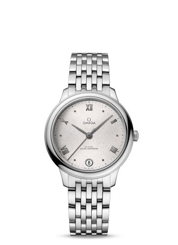 Omega De Ville Master Chronometer 34 Stainless Steel / Silver / Bracelet